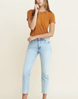 The Kelli Ribbed Tee