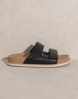 The Sienna Double Strap Slide Sandal