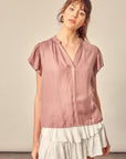The Sofia Butterfly Sleeve Blouse
