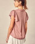 The Sofia Butterfly Sleeve Blouse