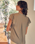 The Sofia Butterfly Sleeve Blouse