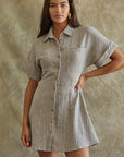 The Annie Button Down Dress