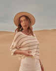 The Kelsee Striped Loose Sweater