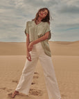 The Adalynn Collared Henley Top