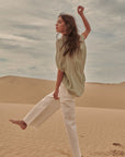 The Adalynn Collared Henley Top