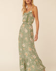 The Helena Pleated Maxi Dress