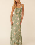 The Helena Pleated Maxi Dress