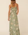 The Helena Pleated Maxi Dress