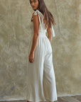 The Ashton Linen Jumpsuit