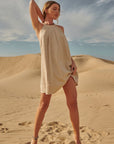 The Rumer Lace Back Mini Dress
