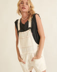 The Luisa Denim Short Overalls