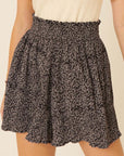 The Leila Smocked Waist Skort
