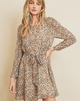 The Nancy Boat Neck Mini Dress