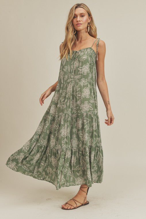 The Lucia Floral Maxi Dress – Thread + Seed