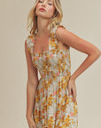 The Norine Smocked Bodice Dress