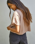 The Caden Cropped Tee