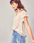 The Sofia Butterfly Sleeve Blouse
