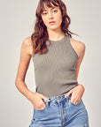 The Leena Ribbed Tank Top
