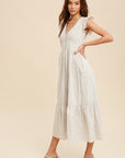The Sophia Smocked Midi Dress