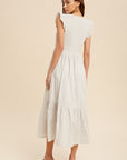 The Sophia Smocked Midi Dress