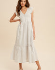 The Sophia Smocked Midi Dress