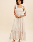 The Georgina Embroidered Maxi Dress