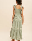 The Georgina Embroidered Maxi Dress
