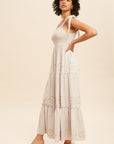 The Georgina Embroidered Maxi Dress