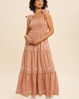 The Georgina Embroidered Maxi Dress