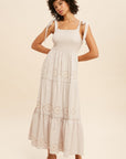 The Georgina Embroidered Maxi Dress