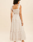 The Georgina Embroidered Maxi Dress
