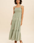 The Georgina Embroidered Maxi Dress