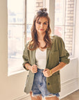 The Evelyn Linen Blazer