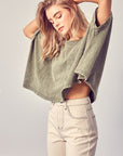 The Nyra Vintage Washed Top
