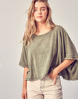 The Nyra Vintage Washed Top