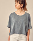 The Nyra Vintage Washed Top
