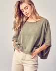 The Nyra Vintage Washed Top