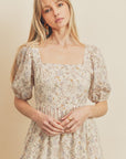 The Abbey Floral Midi Dress