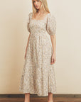 The Abbey Floral Midi Dress