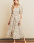 The Abbey Floral Midi Dress