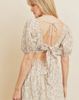 The Abbey Floral Midi Dress