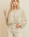 The Kiana Floral Button Down Top