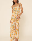 The Madelyn Floral Smocked Maxi Dress