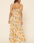 The Madelyn Floral Smocked Maxi Dress