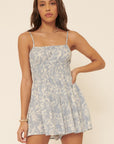 The Ariella Floral Smocked Romper