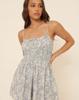 The Ariella Floral Smocked Romper