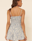 The Ariella Floral Smocked Romper