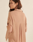The Adalynn Collared Henley Top