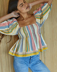 The Tularosa Smocked Top