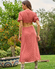 The Mia Cut Out Midi Dress